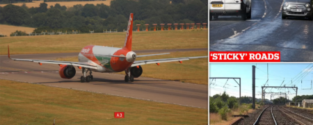 چرا باند فرودگاه، جاده‌ها و خطوط راه آهن بریتانیا ذوب می شوند؟