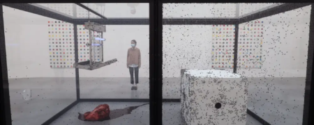 نمایش سازه هنری جنجالی «قتل مگس‌ها» در موزه ای در آلمان متوقف شد