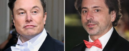 ایلان ماسک با انتشار عکس دو نفره‌ اش با بنیانگذار گوگل، شایعه رابطه با همسر او را رد کرد