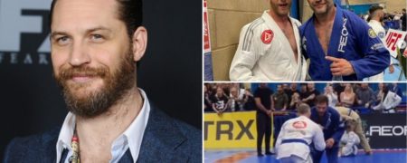 تام هاردی در مسابقات جوجیتسو دو مدال طلا گرفت + ویدیو