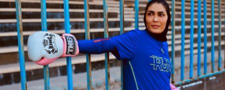 غوغای الهه منصوریان؛ ناک اوت قهرمان چینی مسابقات رینگی زنان در ۲ دقیقه + ویدئو