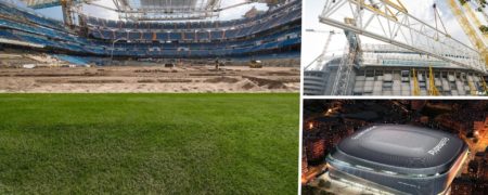 سانتیاگو برنابئو از بالا؛ تصاویر یک پهپاد از نوسازی ورزشگاه خانگی باشگاه رئال مادرید + ویدیو