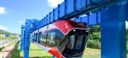 «قطار هوایی» جدید چین که بدون تماس با ریل و بی نیاز از الکتریسیته حرکت می‌کند + ویدیو
