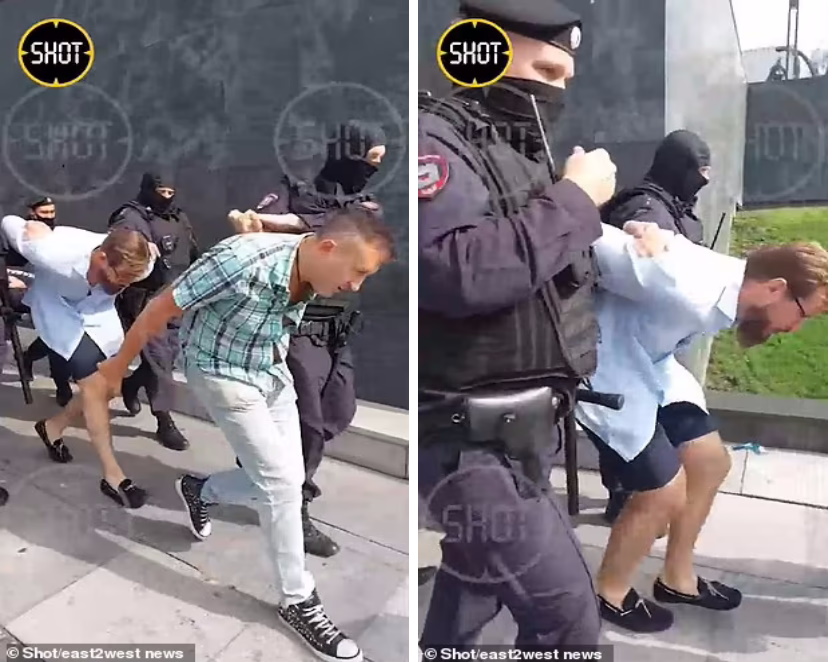 حمله پلیس روسیه به رانندگان خودروهای سوپراسپرت در مسکو + ویدیو
