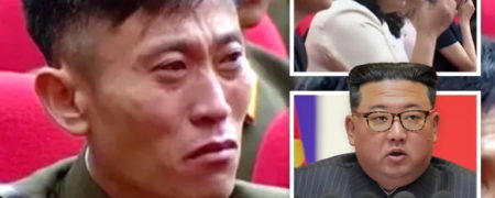 گریه حضار وقتی از ابتلای رهبر کره شمالی به کرونا و تب داشتن او مطلع می شوند + ویدیو