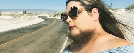 «زن ریش دار»: دیگر اصلاح نمی‌کنم زیرا موهای صورتم جذاب‌ترم کرده است