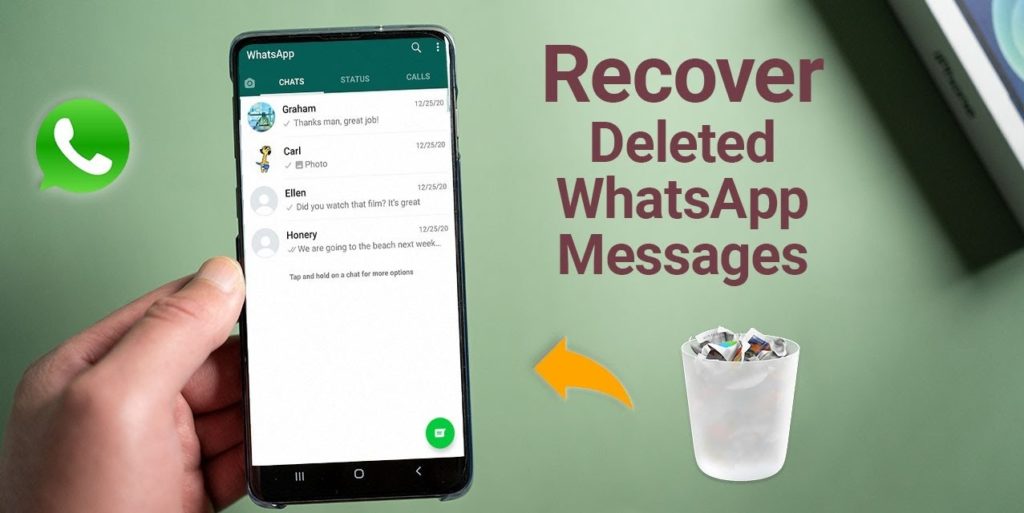 چگونه پیام های پاک شده واتساپ را برگردانیم؟ 
