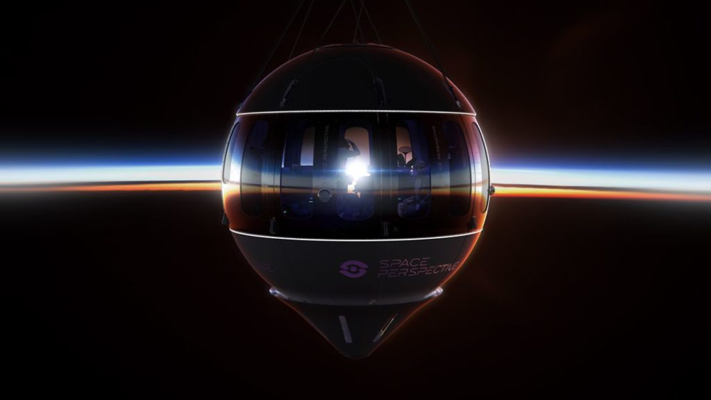 رونمایی Space Perspective از بالون فضایی لاکچری که برای گردشگران طراحی شده + ویدیو