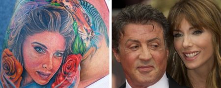 پایان زندگی مشترک راکی؟ سیلوستر استالونه خالکوبی همسرش را پاک کرد