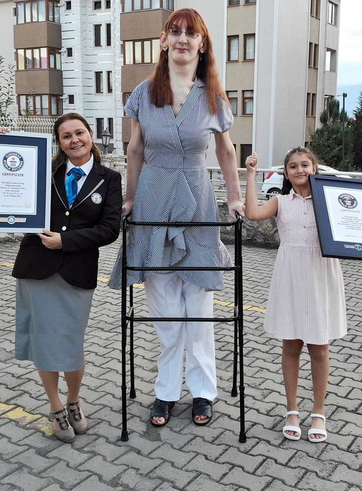 بلند قدترین زن جهان کیست؟