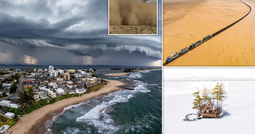 بهترین عکس های هوایی گرفته شده توسط پهپادها در سال ۲۰۲۲ + تصاویر