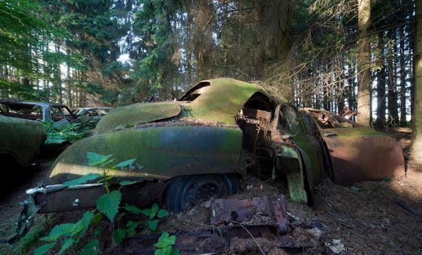 ماجرای قبرستان ماشین جنگل بلژیک چیست؟