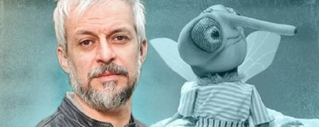 واکنش کاظم سیاحی به غیبت شخصیت پشه در «مهمانی» + شوخی پشه با همسر رامبد جوان