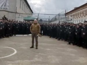 ویدیو لو رفته از سربازگیری گروه واگنر از زندانیان روسیه برای جنگ اوکراین
