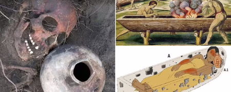 کشف جسد زن جوان پس از ۸۰۰ سال در تابوت عجیبی که یک قایق است