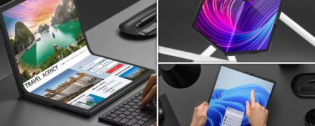 لپ‌تاپ جدید ایسوس که انقلابی در عرصه صفحه های نمایشی تاشو ایجاد می کند + ویدیو