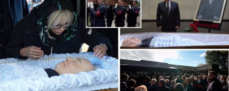 وداع مردم روسیه با میخائیل گورباچف در غیاب ولادیمیر پوتین + ویدیو