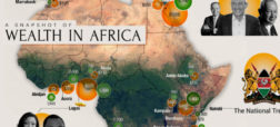 نقشه توزیع ثروت در قاره آفریقا؛ پولدارهای آفریقایی کجا زندگی می‌کنند؟