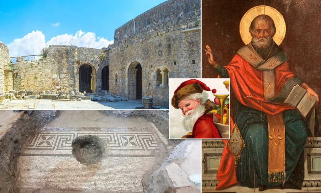 مقبره بابا نوئل در ترکیه پیدا شد + تصاویر