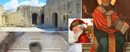 مقبره بابا نوئل در ترکیه پیدا شد + تصاویر