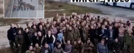 ۱۰۰ زن اسیر اوکراینی پس از عبور از «پل جاسوسان» در مبادله زندانیان آزاد شدند + ویدیو