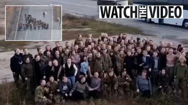 ۱۰۰ زن اسیر اوکراینی پس از عبور از «پل جاسوسان» در مبادله زندانیان آزاد شدند + ویدیو