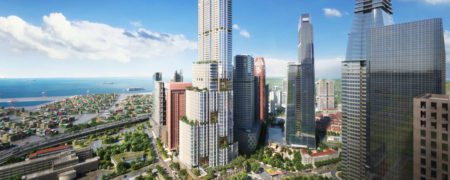 طرح اولین آسمانخراش «فوق بلند» سنگاپور رونمایی شد