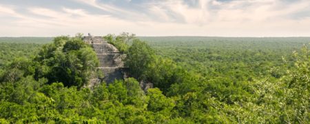کشف شهر باستانی عظیم مایاها که در زیر یک جنگل پنهان شده بود