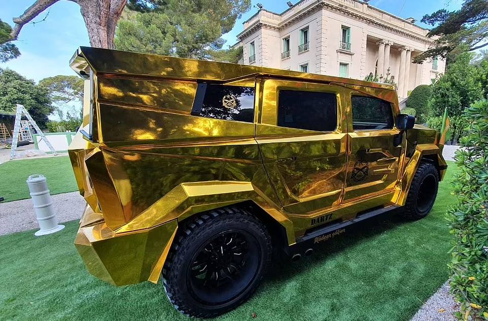 آیا خودرو با روکش طلا وجود دارد؟
