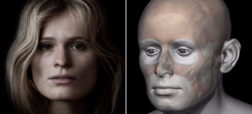 بازسازی سه بعدی چهره زن زیبای قرون وسطایی ۷۰۰ سال پس از مرگ