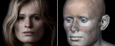 بازسازی سه بعدی چهره زن زیبای قرون وسطایی ۷۰۰ سال پس از مرگ