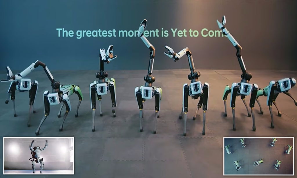 ویدیوی جالب از سگ های رباتیک در حال رقص با آهنگ معروفی از بی تی اس