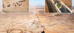 اولین تصاویر از شروع پروژه ساخت «زمین خراش» ۸۰۰ میلیارد پوندی در عربستان