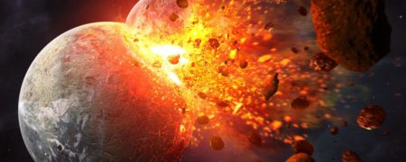 پاسخ محققان به معمای چگونگی شکل گیری ماه + ویدیو