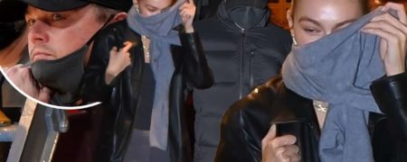 لئوناردو دی کاپریو و جیجی حدید در حال سپری کردن یک قرار عاشقانه شام با هم دیده شدند