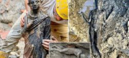 کشف مجسمه های برنزی ۲,۰۰۰ ساله در حمام های آب گرم باستانی ایتالیا + ویدیو
