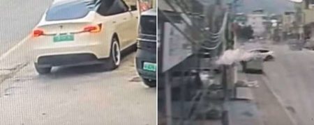 سرعت خارج از کنترل تسلا در خیابان‌های چین ۲ کشته و ۳ مجروح بر جای گذاشت + ویدیو