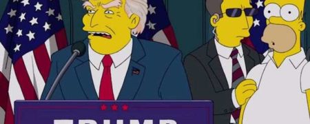 سیمپسون ها نامزدی دوباره دونالد ترامپ برای ریاست جمهوری ۲۰۲۴ را پیش بینی کرده بودند + ویدیو