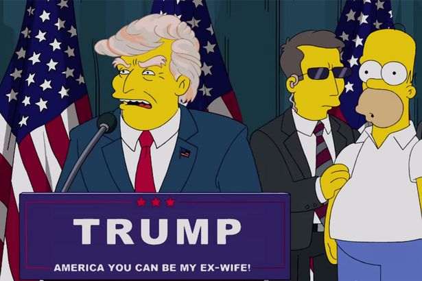 سیمپسون ها نامزدی دوباره دونالد ترامپ برای ریاست جمهوری ۲۰۲۴ را پیش بینی کرده بودند + ویدیو