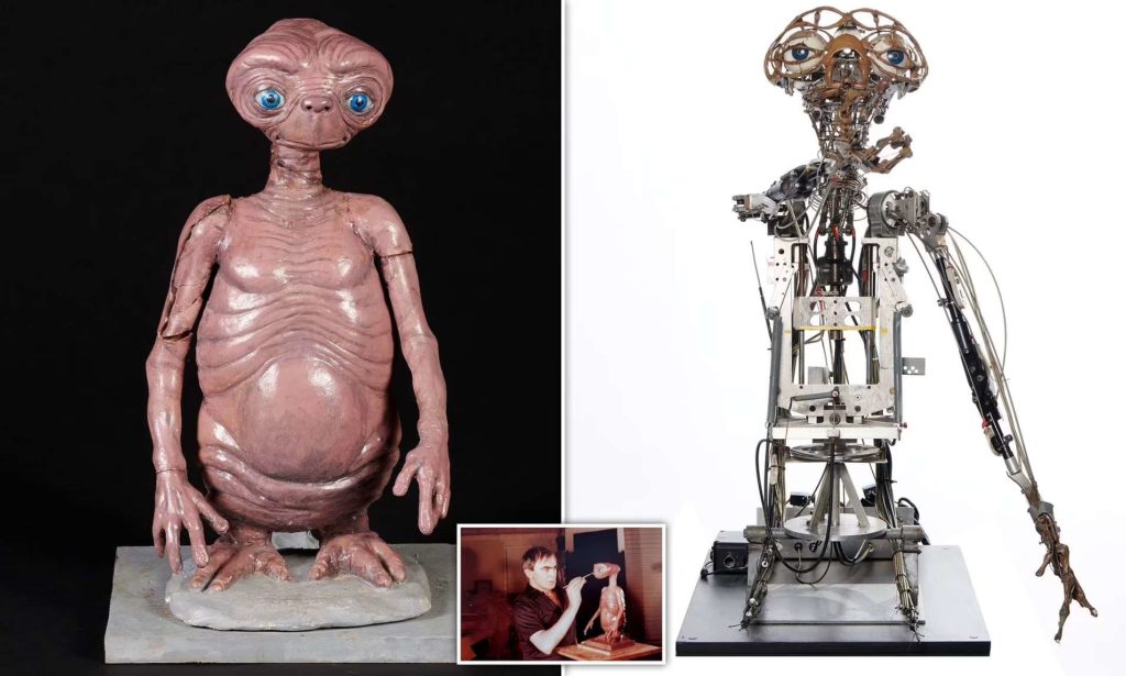 مدل مکانیکی .E.T در فیلم استیون اسپیلبرگ به قیمت ۳ میلیون دلار فروخته می‌شود