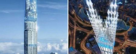 بلندترین ساختمان مسکونی جهان؛ طراحی فوق لوکس برج ۱۰۰ طبقه بِن غاطی در دبی