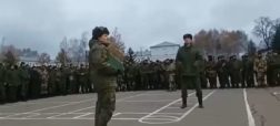 خودداری ۱۰۰ سرباز روسی از اعزام به جنگ اوکراین به خاطر پرداخت نشدن حقوق + ویدیو