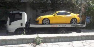 حمل خودرو های میلیاردی بازیکنان پرسپولیس در خودروبر تهران