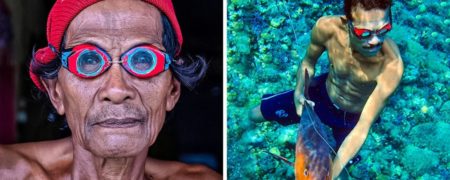 اَبَرانسان های دنیای واقعی؛ «کولیان دریایی» که مانند ماهی زندگی می کنند