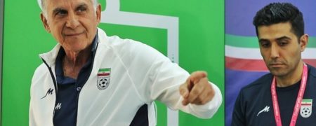 جنجال در نشست خبری کارلوس کیروش بعد از سوال خبرنگار بریتانیایی از سرمربی تیم ملی
