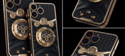 رونمایی از نسخه جدید و لوکس گوشی آیفون ۱۴ پرومکس مجهز به ساعت رولکس و ۸ الماس