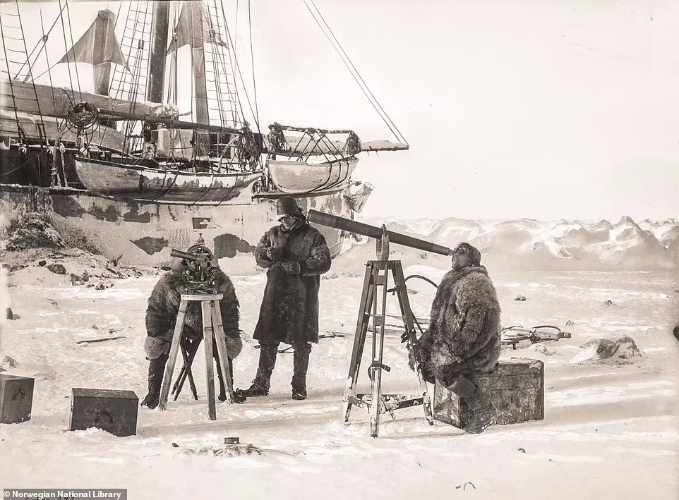 تلاش حیرت انگیز کاشف نروژی برای رسیدن به قطب شمال به روایت تصویر