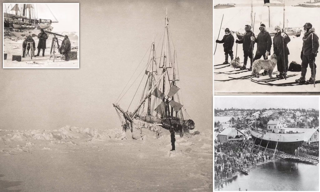 تصاویر آرشیوی فوق العاده که تلاش برای رسیدن به قطب شمال در قرن ۱۹ را نشان می‌دهد