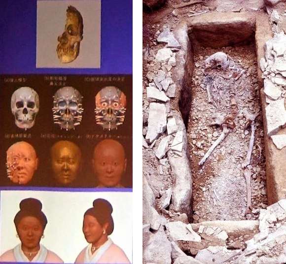 بازسازی دیدنی چهره زن  ۱۶۰۰ساله در ژاپن