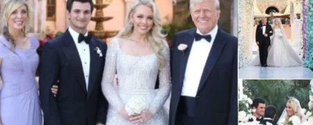 کوچک‌ترین دختر دونالد ترامپ با میلیاردر لبنانی ازدواج کرد + تصاویر